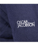 Oscar Jacobson Mens Iwan Pin Half Zip Sweater