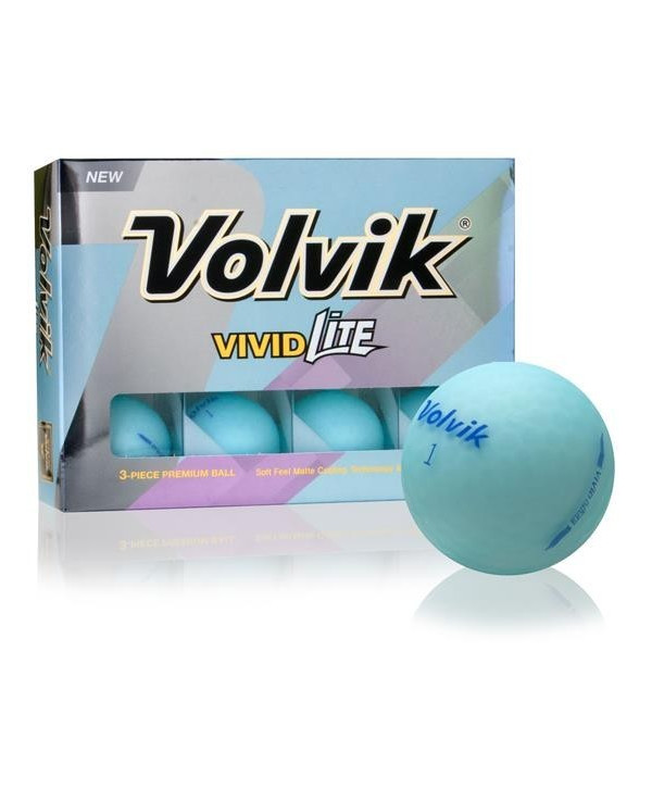 Golfové míčky Volvik Vivid Lite (12 ks)