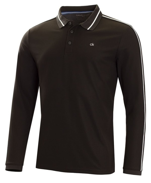 Pánské golfové triko s dlouhýn rukávem Calvin Klein Form