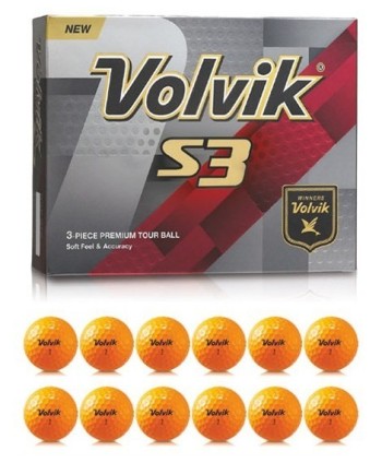 Golfové míčky Volvik S3 (12 ks)