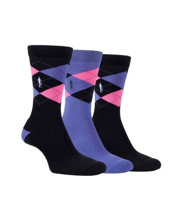 Pánské golfové ponožky Glenmuir Argyle (3 páry)