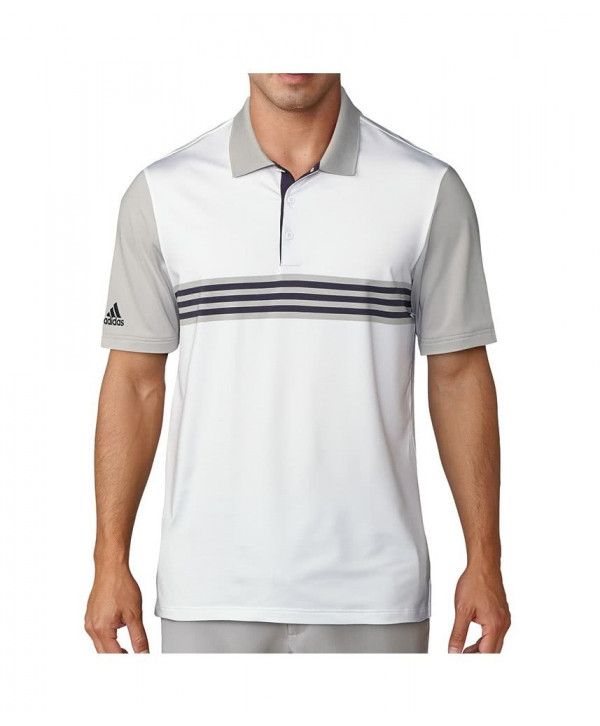 Pánské golfové triko Adidas Ultimate 365 3-Stripes Engineered