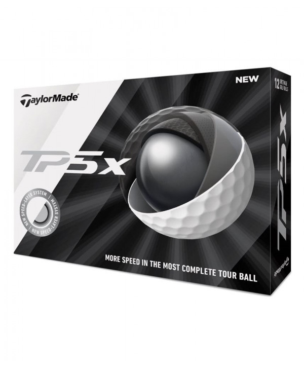 TaylorMade TP5 X Golf Balls (12 Balls)