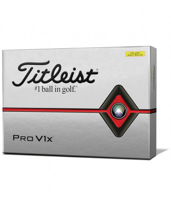 Golfové míčky Titleist Pro V1x Yellow 2019 (12ks)