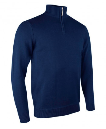 Pánský golfový svetr Glenmuir Devon Zip Neck Sweater