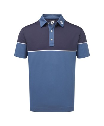 Pánske golfové tričko FootJoy Stretch Pique Solid Colour