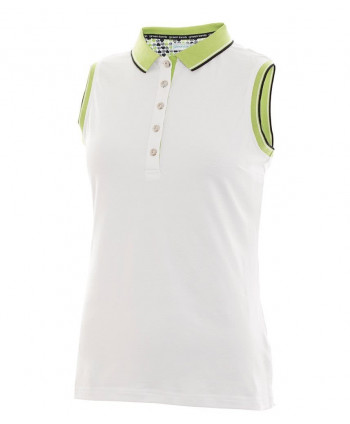 Green Lamb Ladies Paulina Club Sleeveless Polo Shirt