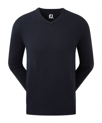 Pánsky golfový sveter FootJoy Wool V-Neck 2018