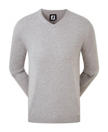 Pánsky golfový sveter FootJoy Wool V-Neck 2018