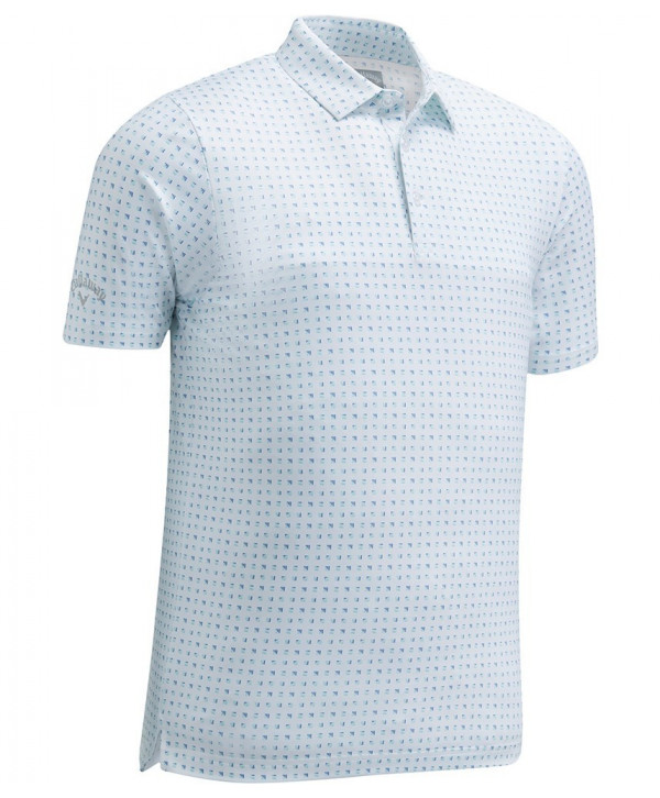 Callaway Mens Linear Printed Polo Shirt