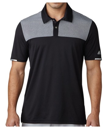 Pánské golfové triko Adidas Climachill Competition 3 Stripe
