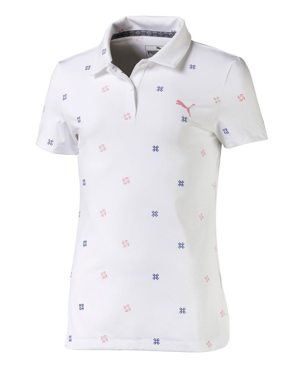 Dievčenské golfové tričko Puma Blossom 2019