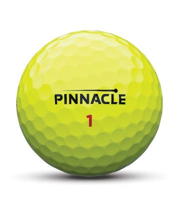 Golfové míčky Pinnacle Rush (12 ks) - žluté