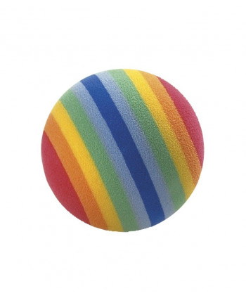 Foam Multi Coloured Practice Balls (6 Balls)