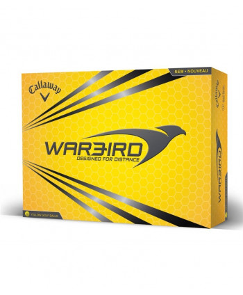 Callaway Warbird Yellow Golf Balls (12 Balls)