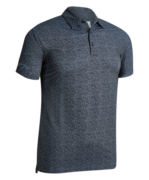 Pánské golfové triko Callaway Micro Texture Primt