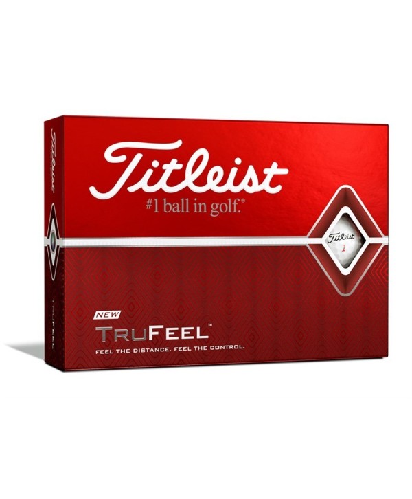 Titleist TruFeel Yellow Golf Balls (12 Balls)