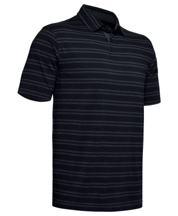 Pánské golfové triko Under Armour Charged Cotton Scramble Stripe