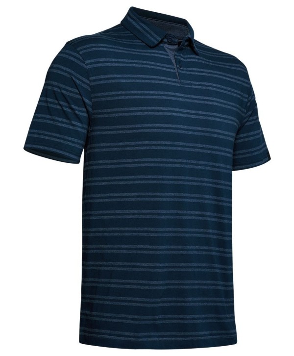 Pánské golfové triko Under Armour Charged Cotton Scramble Stripe