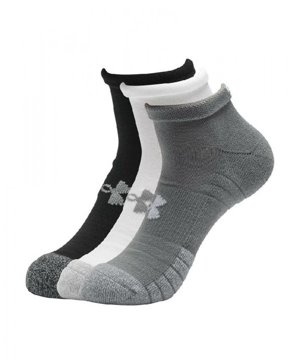 Under Armour Mens HeatGear Tech Low Cut Socks (3 Pack)