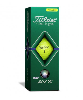 Golfové míčky Titleist AVX Yellow (12 ks)