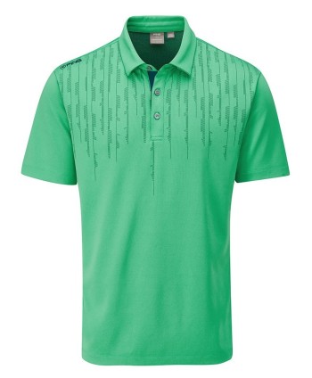 Pánske golfové tričko Ping Linear Jacquard