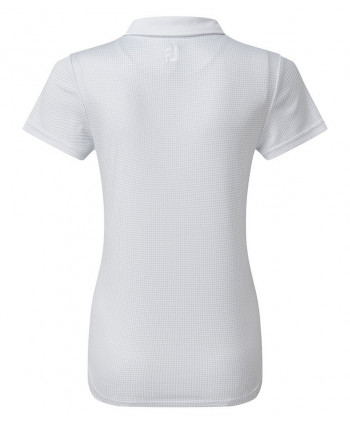 FootJoy Ladies Micro Interlock Princess Seam Cap Sleeve Polo Shirt