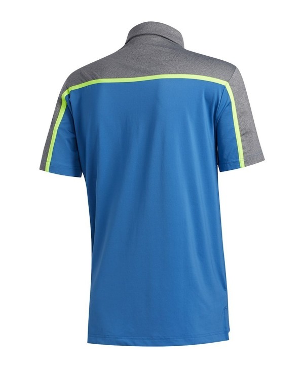 Pánské golfové triko Adidas Ultimate 3 Stripe