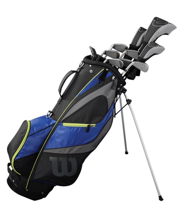 Wilson Mens Reflex LS Golf Package Set (Steel/Graphite)