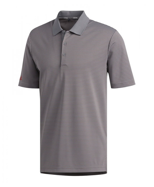 Pánske golfové tričko Adidas Performance Stripe Crestable