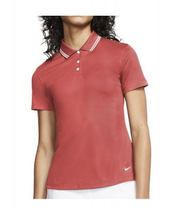 Nike Ladies Dri-Fit Printed Polo Shirt