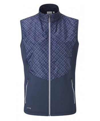 Dámska golfová vesta Ping Star Quilted Hybrid