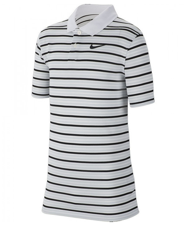 Detské golfové tričko Nike Dri-Fit Striped