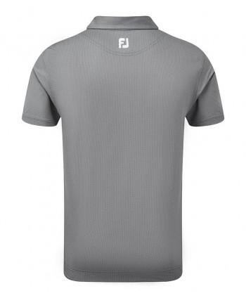 FootJoy Mens Smooth Pique FJ Print Polo Shirt 2020