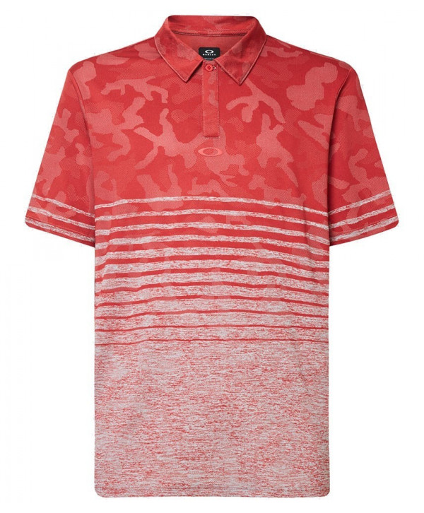 Pánske golfové tričko Oakley Camo Stripe