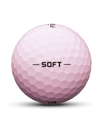 Dámské golfové míčky Pinnacle Soft (12 ks) - růžová