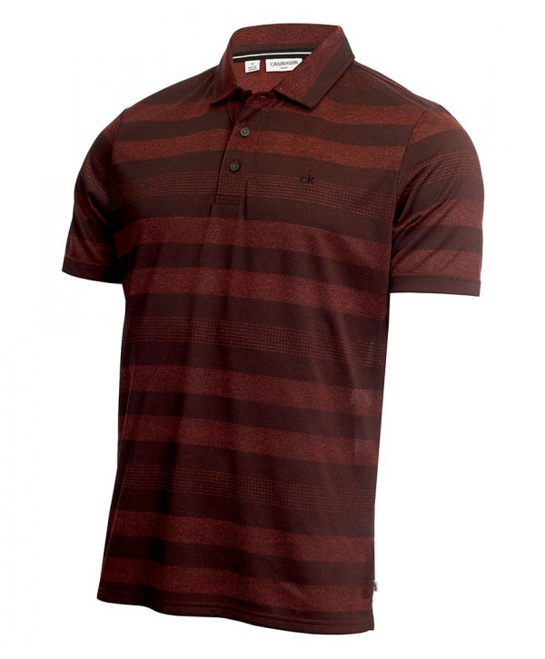 Pánské golfové triko Calvin Shadow Stripe
