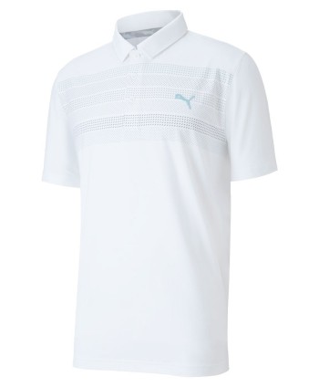 Pánské golfové triko Puma Road Map Chest Print Polo Shirt