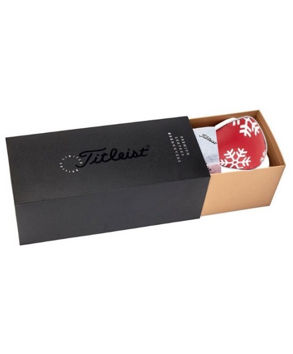 Titleist Holiday Edition Leather Headcover Set - Limited Edition