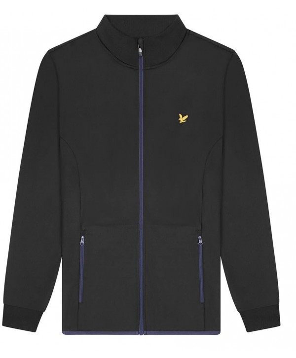 Lyle and Scott Mens Technical Zip Through Track Top
