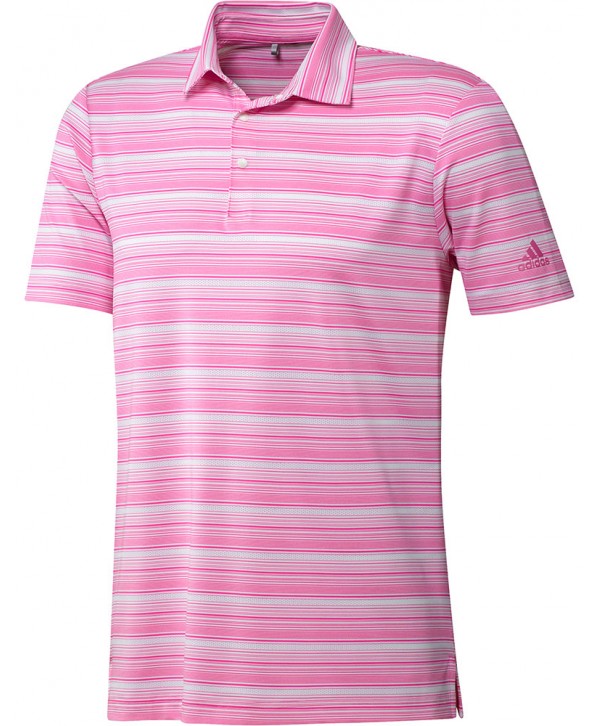 Pánske golfové tričko Adidas Heather Snap