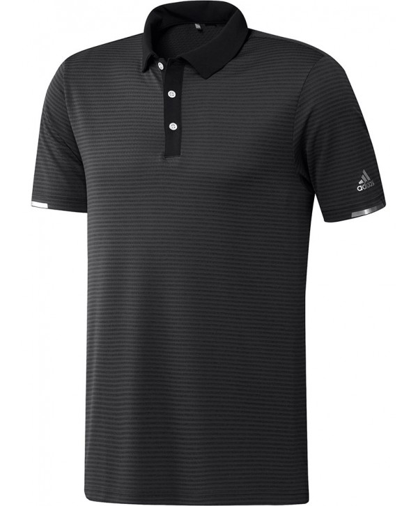 Pánské golfové triko Adidas Heat.RDY Microstripe
