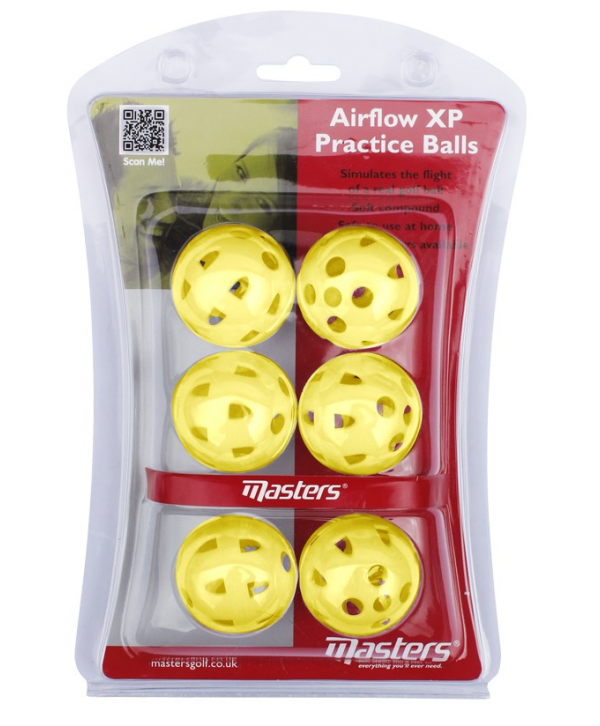 Tréninkové míčky Masters Airflow XP (6ks)