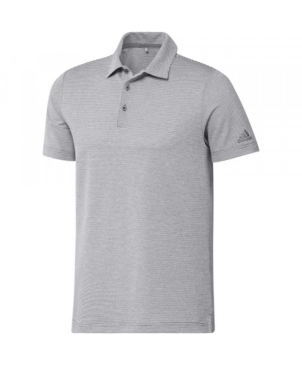 Pánske golfové tričko Adidas Ottoman Stripe Primegreen
