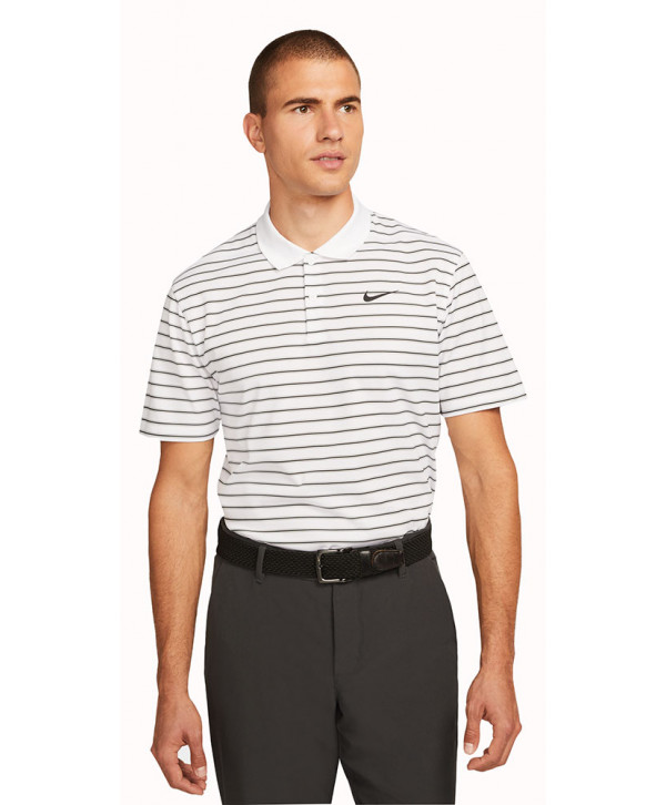 Nike Mens Dri-Fit Victory Stripe Polo Shirt