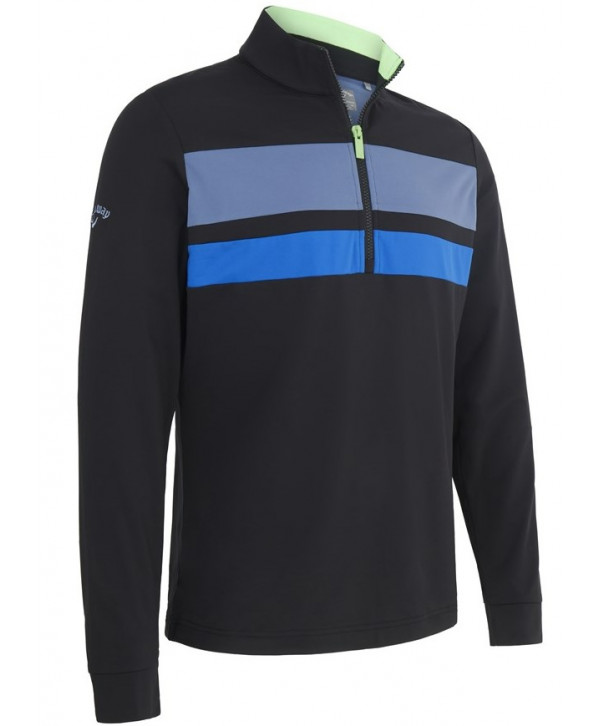 Callaway Mens 1/4 Zip Colour Block Chillout Pullover