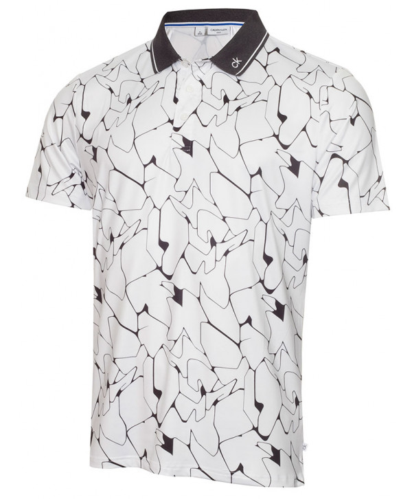 Detské golfové tričko Calvin Klein Cracked Print