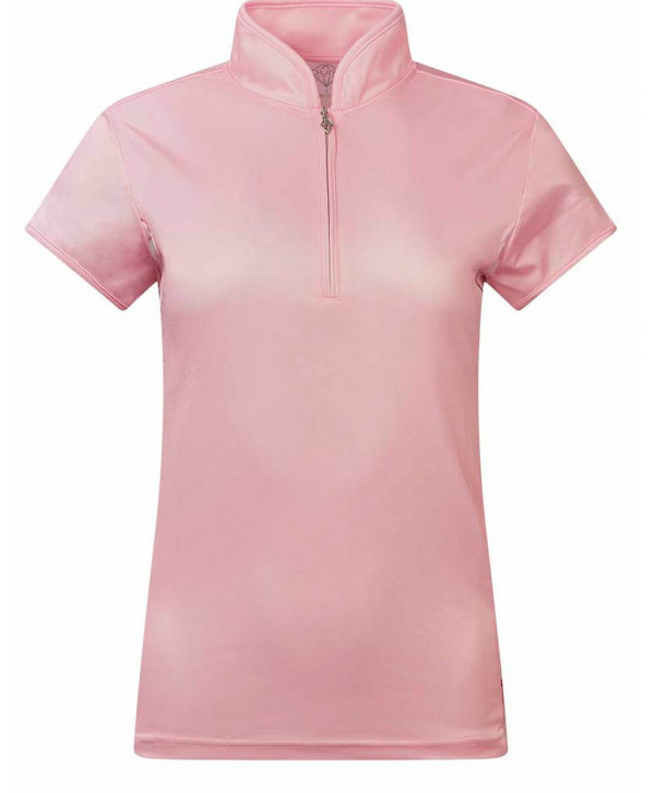 Pure Golf Ladies Holly Blossom Cap Sleeve Polo Shirt