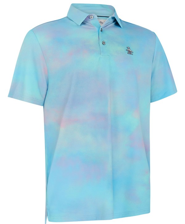 Pánské golfové triko Original Penguin Soft Filtered Tie Dye Print