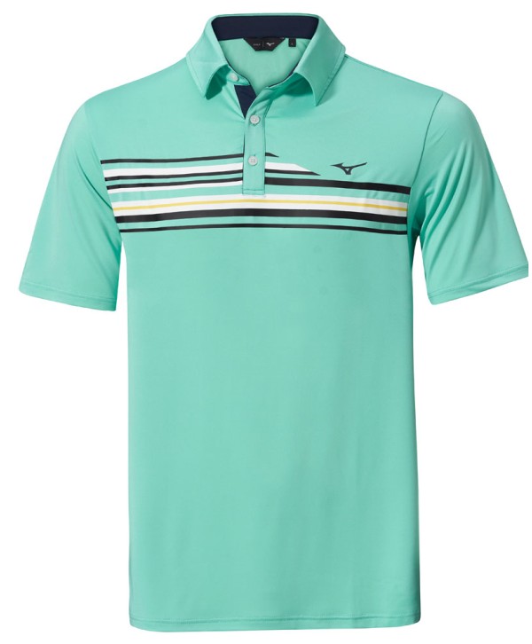 Pánské golfové triko Mizuno Quick Dry Elite Stripe